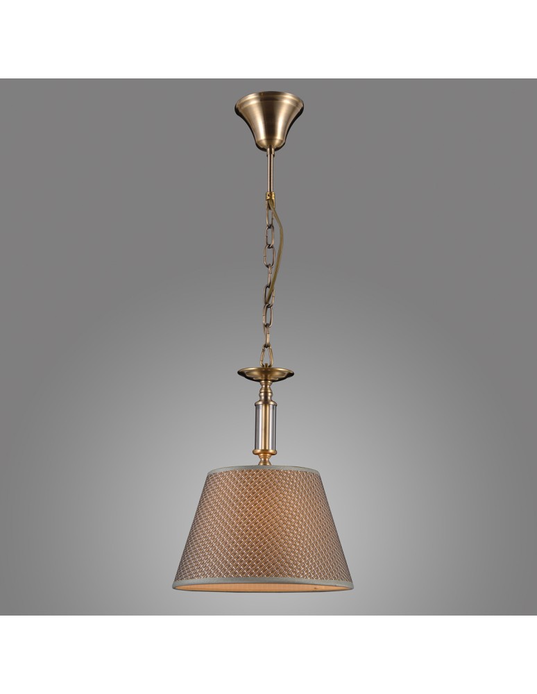 Lampy wiszące - ITALUX ZANOBI Wisząca Szary 1xE14 PND-43272-1 - product kolory-swiatla.pl 2