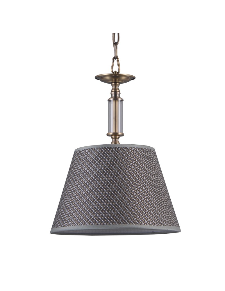 Lampy wiszące - ITALUX ZANOBI Wisząca Szary 1xE14 PND-43272-1 - product kolory-swiatla.pl 3