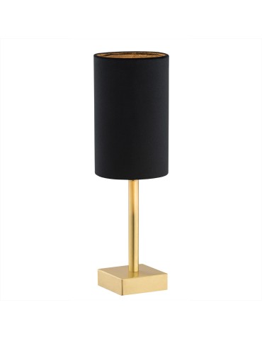 Argon ABRUZZO lampa stołowa 1 pł. 1x7W (max) czarny mosiądz szczotkowany 8031