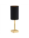 Argon ABRUZZO lampa stołowa 1 pł. 1x7W (max) czarny mosiądz szczotkowany 8031