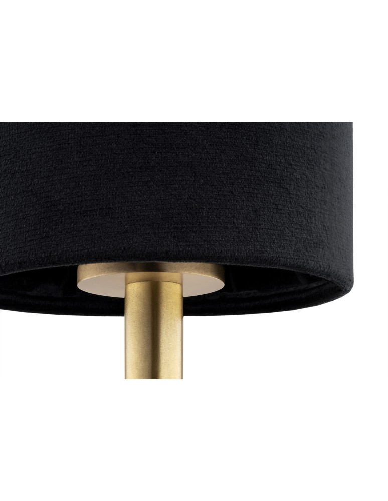Argon ABRUZZO lampa stołowa 1 pł. 1x7W (max) czarny mosiądz szczotkowany 8031