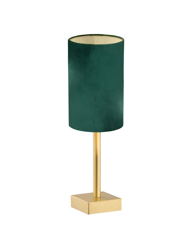 Argon ABRUZZO lampa stołowa 1 pł. 1x7W (max) zielony mosiądz szczotkowany 8108