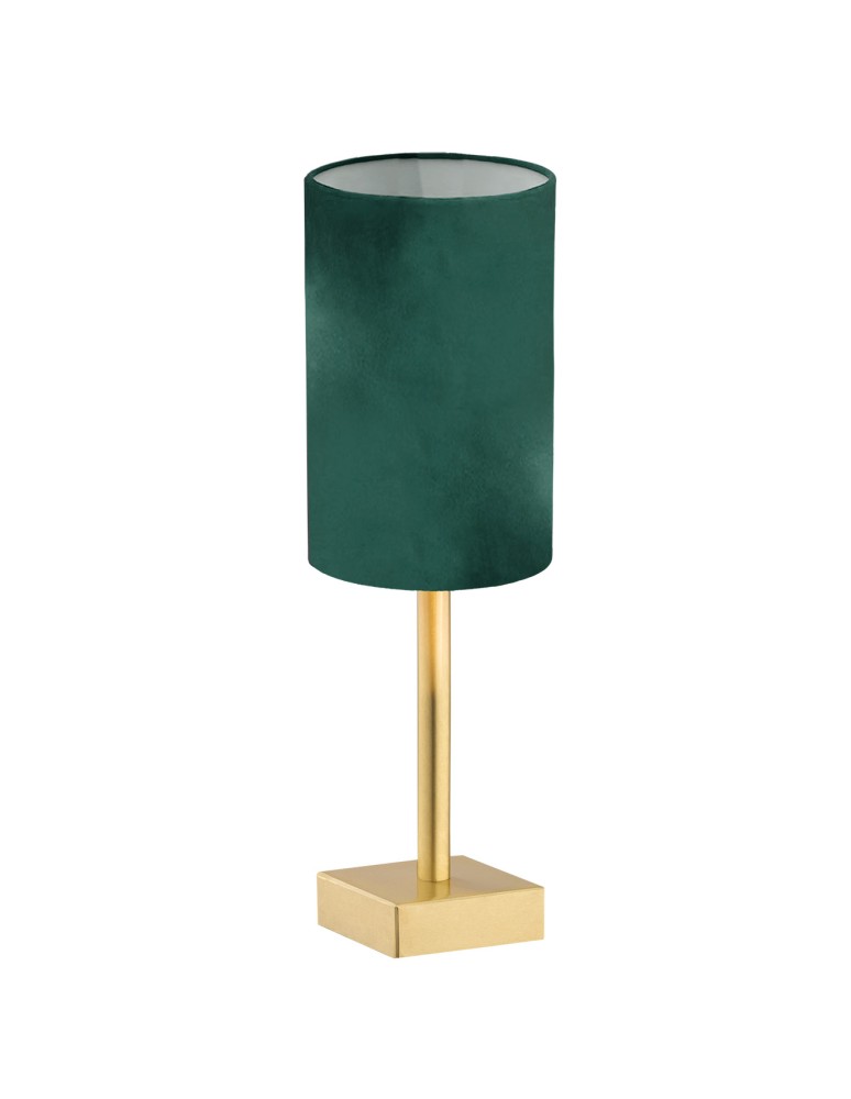 Argon ABRUZZO lampa stołowa 1 pł. 1x7W (max) zielony mosiądz szczotkowany 8108