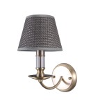 Kinkiety - ITALUX ZANOBI Kinkiet Szary 1xE14 WL-43272-1 - product 1