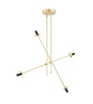 Argon ABSTRACT lampa wisząca 4 pł. 4x7W (max) opal mat mosiądz 1695 Argon ABSTRACT lampa wisząca 4 pł. 4x7W (max) opal mat mosiądz 1695