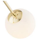 Argon ABSTRACT lampa wisząca 4 pł. 4x7W (max) opal mat mosiądz 1695 Argon ABSTRACT lampa wisząca 4 pł. 4x7W (max) opal mat mosiądz 1695
