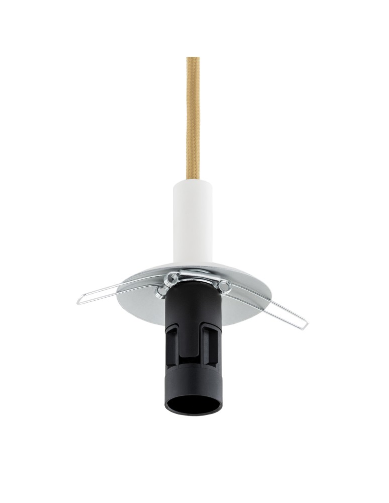 Argon ALMIROS 8451 lampa wisząca 1 pł., mała, klosz biało-brązowy (marmurek), elementy kremowe białe szkło, stal lakierow Argon ALMIROS 8451 lampa wisząca 1 pł., mała, klosz biało-brązowy (marmurek), elementy kremowe białe szkło, stal lakierow