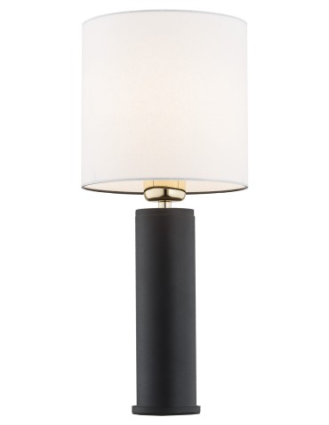 Argon ALMADA lampa stołowa 1 pł. 1x15W (max) biały czarny struktura 4233