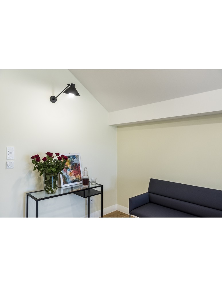 Argon ALTEA kinkiet 1 pł. 1x15W (max) czarny struktura 4072 Argon ALTEA kinkiet 1 pł. 1x15W (max) czarny struktura 4072