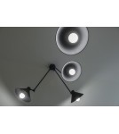 Lampy wiszące - Argon ALTEA lampa wisząca 3 pł. 3x15W (max) czarny struktura 1452 - product 2