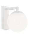 Argon ASPEN kinkiet 1 pł. 1x15W (max) opal mat biały struktura 3733