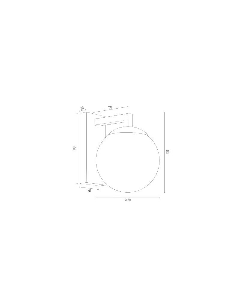 Argon ASPEN kinkiet 1 pł. 1x15W (max) opal mat biały struktura 3733 Argon ASPEN kinkiet 1 pł. 1x15W (max) opal mat biały struktura 3733