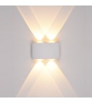 Kinkiety zewnętrzne - ITALUX GILBERTO Kinkiet Biały LED 3000K IP54 PL-261W - product 1