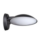 Kinkiety zewnętrzne - ITALUX PIOMBINO Kinkiet Czarny LED 3000K IP44 6691/BK-9 - product 1