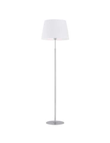 Argon ASTI lampa podłogowa 1 pł 1x15W (max) biały chrom 3849