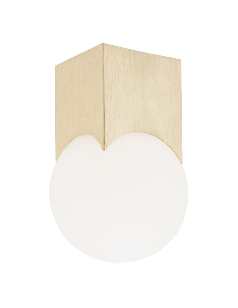 Argon AUSTIN plafon 1 pł. 1x7W (max) opal mat mosiądz szczotkowany 4712 Argon AUSTIN plafon 1 pł. 1x7W (max) opal mat mosiądz szczotkowany 4712
