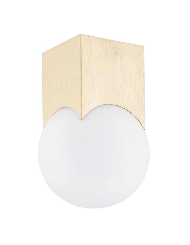 Argon AUSTIN plafon 1 pł. 1x7W (max) opal mat mosiądz szczotkowany 4712 Argon AUSTIN plafon 1 pł. 1x7W (max) opal mat mosiądz szczotkowany 4712