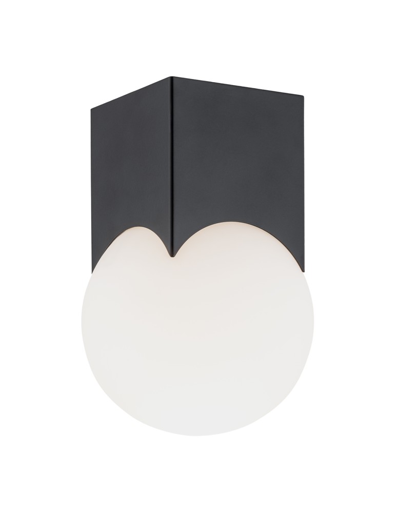 Argon AUSTIN plafon 1 pł. 1x7W (max) opal mat czarny mat 4713 Argon AUSTIN plafon 1 pł. 1x7W (max) opal mat czarny mat 4713