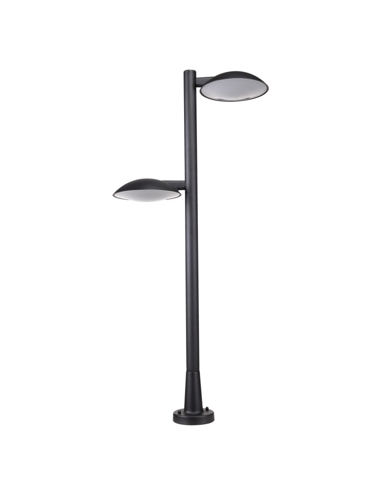Lampy ogrodowe stojące - ITALUX PIOMBINO Stojąca Czarny LED 3000K IP44 66950-2/BK-9 - produkt kolory-swiatla.pl 1