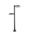ITALUX PIOMBINO Stojąca Czarny LED 3000K IP44 66950-2/BK-9
