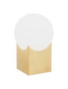 Argon AUSTIN lampa stołowa 1 pł. 1x7W (max) opal mat mosiądz szczotkowany 4720 Argon AUSTIN lampa stołowa 1 pł. 1x7W (max) opal mat mosiądz szczotkowany 4720