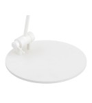 Lampy podłogowe do czytania - Argon AVALONE lampa podłogowa 1 pł. 1x15W (max) biały struktura 8001 - product 3