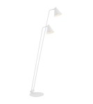 Lampy podłogowe do czytania - Argon AVALONE lampa podłogowa 2 pł. 2x15W (max) biały struktura 7076 - product 1