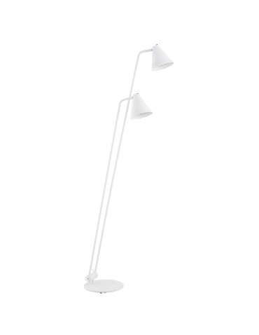 Argon AVALONE lampa podłogowa 2 pł. 2x15W (max) biały struktura 7076 - produkt 2