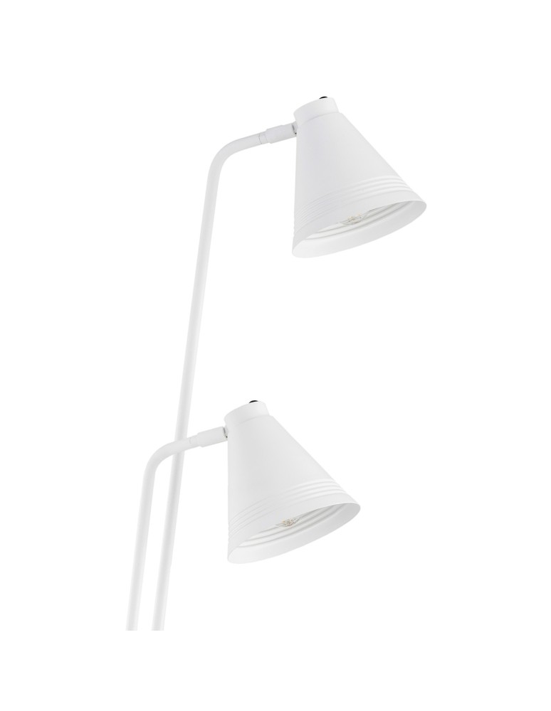 Argon AVALONE lampa podłogowa 2 pł. 2x15W (max) biały struktura 7076