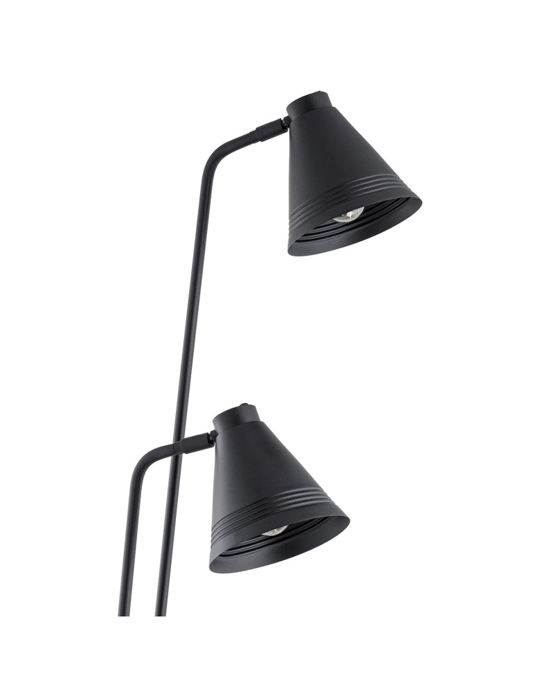 Argon AVALONE lampa podłogowa 2 pł. 2x15W (max) czarny struktura 7077