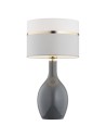 Argon BEJA lampa stołowa 1 pł. 1x15W (max) biało szary ze złotym dekorem szara podstawa połysk 4360 Argon BEJA lampa stołowa 1 pł. 1x15W (max) biało szary ze złotym dekorem szara podstawa połysk 4360