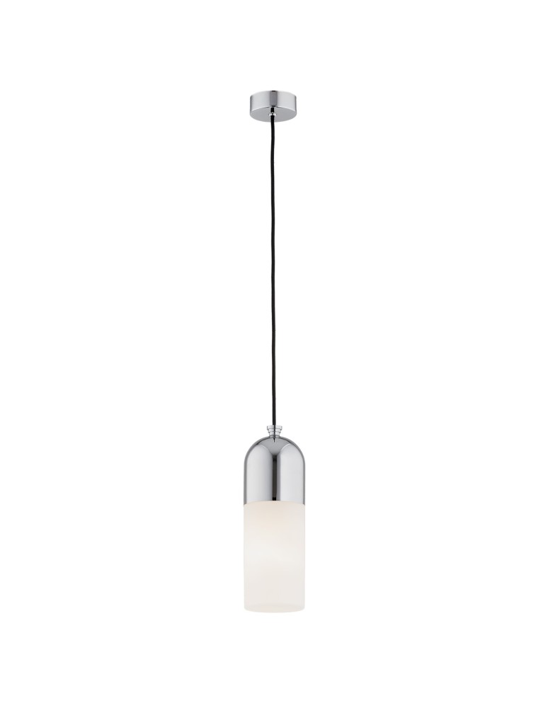 Argon BURGOS lampa wisząca 1 pł. 1x15W (max) opal mat chrom 4211