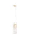 Argon BURGOS lampa wisząca 1 pł. 1x15W (max) opal mat mosiądz 4212