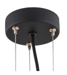 Lampy wiszące pojedyncze - Argon BERKLEY lampa wisząca 1 pł. 1x15W (max) złoty biały 4690 - product 5