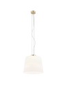 Argon BERKLEY lampa wisząca 1 pł. 1x15W (max) opal mat elementy mosiądzowane 4689 Argon BERKLEY lampa wisząca 1 pł. 1x15W (max) opal mat elementy mosiądzowane 4689