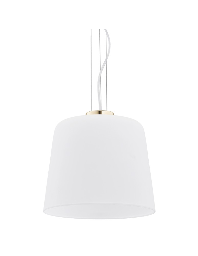 Argon BERKLEY lampa wisząca 1 pł. 1x15W (max) opal mat elementy mosiądzowane 4689 Argon BERKLEY lampa wisząca 1 pł. 1x15W (max) opal mat elementy mosiądzowane 4689