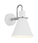 Argon BEVERLY kiniet 1 pł. 1x15W (max) biały struktura elementy chromowane 4705 Argon BEVERLY kiniet 1 pł. 1x15W (max) biały struktura elementy chromowane 4705