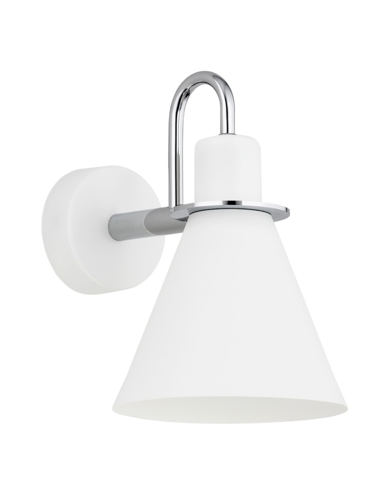 Argon BEVERLY kiniet 1 pł. 1x15W (max) biały struktura elementy chromowane 4705 Argon BEVERLY kiniet 1 pł. 1x15W (max) biały struktura elementy chromowane 4705