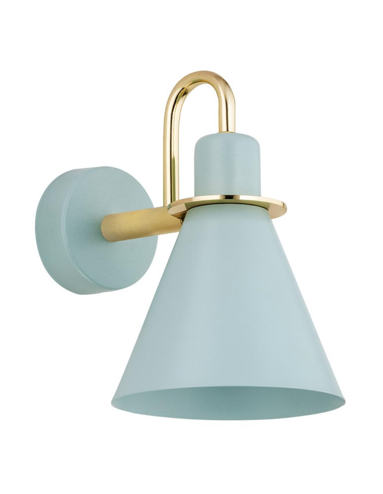 Argon BEVERLY kiniet 1 pł. 1x15W (max) błękit mat elementy mosiądzowane 4706 Argon BEVERLY kiniet 1 pł. 1x15W (max) błękit mat elementy mosiądzowane 4706