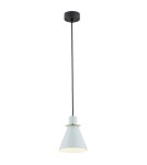 Argon BEVERLY lampa wisząca 1 pł. 1x15W (max) błękit mat elementy mosiądzowane 4682 Argon BEVERLY lampa wisząca 1 pł. 1x15W (max) błękit mat elementy mosiądzowane 4682