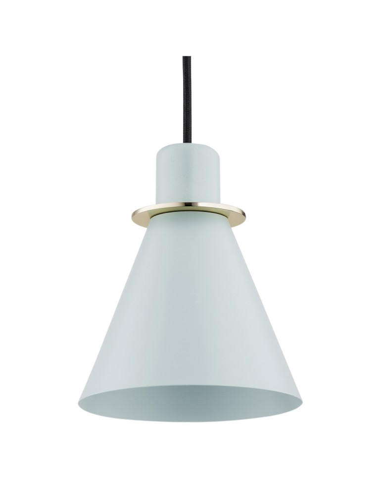 Argon BEVERLY lampa wisząca 1 pł. 1x15W (max) błękit mat elementy mosiądzowane 4682 Argon BEVERLY lampa wisząca 1 pł. 1x15W (max) błękit mat elementy mosiądzowane 4682