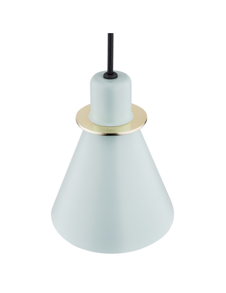Argon BEVERLY lampa wisząca 1 pł. 1x15W (max) błękit mat elementy mosiądzowane 4682 Argon BEVERLY lampa wisząca 1 pł. 1x15W (max) błękit mat elementy mosiądzowane 4682