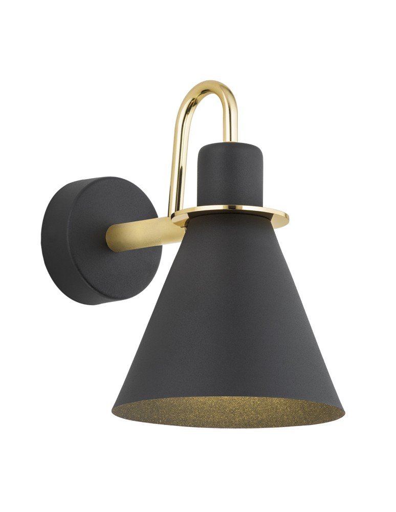 Argon BEVERLY kiniet 1 pł. 1x15W (max) czarny struktura elementy mosiądzowane 4708 Argon BEVERLY kiniet 1 pł. 1x15W (max) czarny struktura elementy mosiądzowane 4708