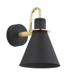 Argon BEVERLY kiniet 1 pł. 1x15W (max) czarny struktura elementy mosiądzowane 4708 Argon BEVERLY kiniet 1 pł. 1x15W (max) czarny struktura elementy mosiądzowane 4708