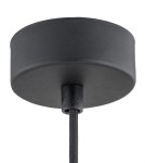 Argon BEVERLY lampa wisząca 1 pł. 1x15W (max) czarny struktura elementy mosiądzowane 4687 Argon BEVERLY lampa wisząca 1 pł. 1x15W (max) czarny struktura elementy mosiądzowane 4687