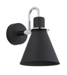 Argon BEVERLY kiniet 1 pł. 1x15W (max) czarny struktura elementy chromowane 4709 Argon BEVERLY kiniet 1 pł. 1x15W (max) czarny struktura elementy chromowane 4709