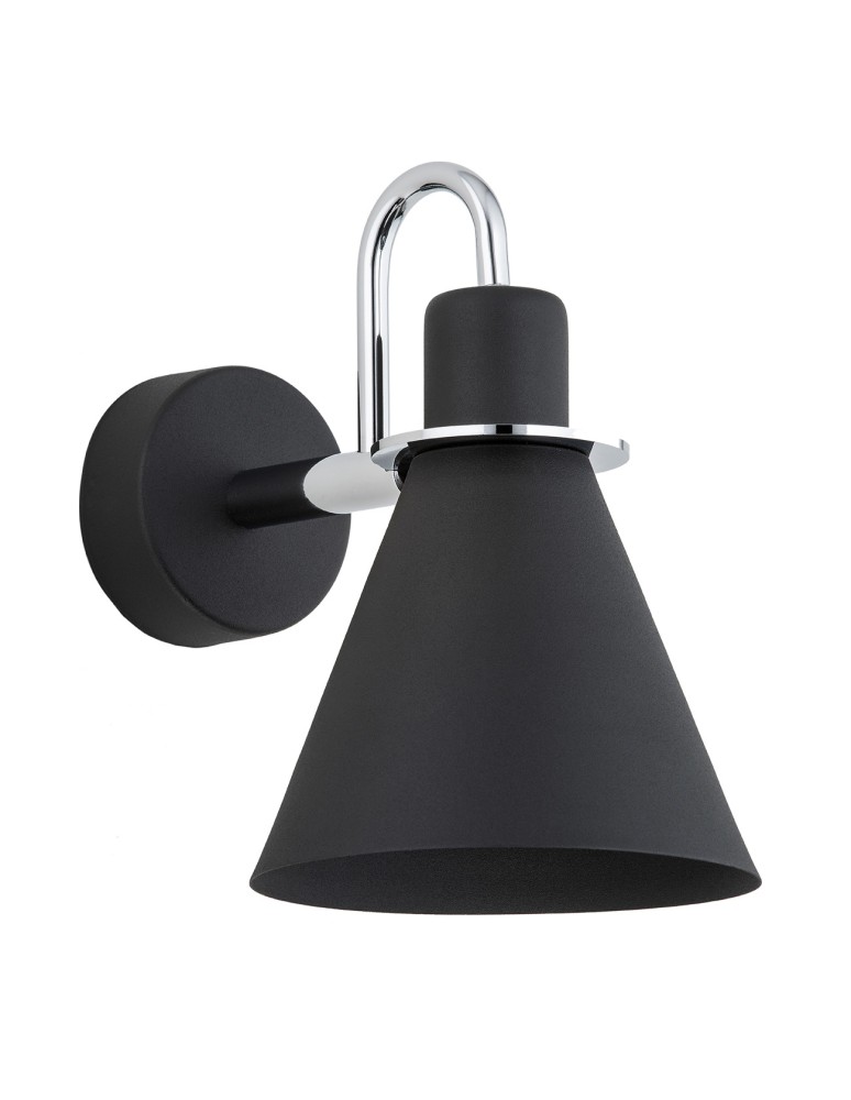 Argon BEVERLY kiniet 1 pł. 1x15W (max) czarny struktura elementy chromowane 4709 Argon BEVERLY kiniet 1 pł. 1x15W (max) czarny struktura elementy chromowane 4709