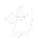 Argon BEVERLY kiniet 1 pł. 1x15W (max) czarny struktura elementy chromowane 4709 Argon BEVERLY kiniet 1 pł. 1x15W (max) czarny struktura elementy chromowane 4709