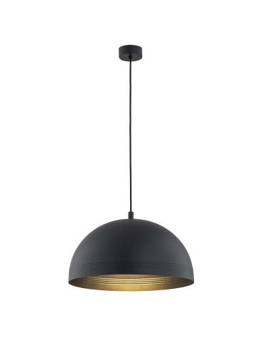 Argon BONITA lampa wisząca 1 pł. 1x15W (max) czarny złoty środek 8242