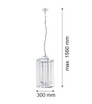 Lampy wiszące - Argon BODRUM lampa wisząca 3 pł. 3x15W (max) chrom 1252 - product 5